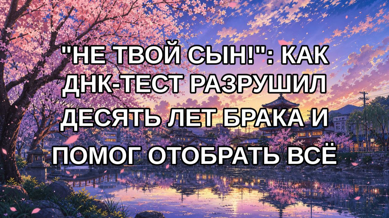 НЕ ТВОЙ СЫН!: КАК ДНК-ТЕСТ РАЗРУШИЛ ДЕСЯТЬ ЛЕТ БРАКА И ПОМОГ ОТОБРАТЬ ВСЁ