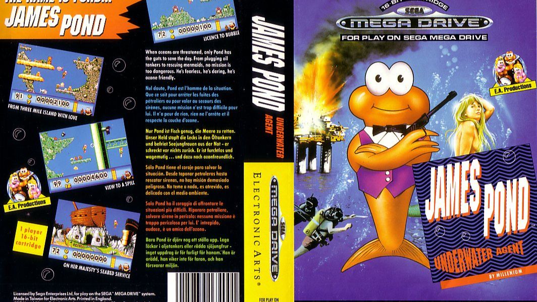 James Pond Underwater Agent Genesis