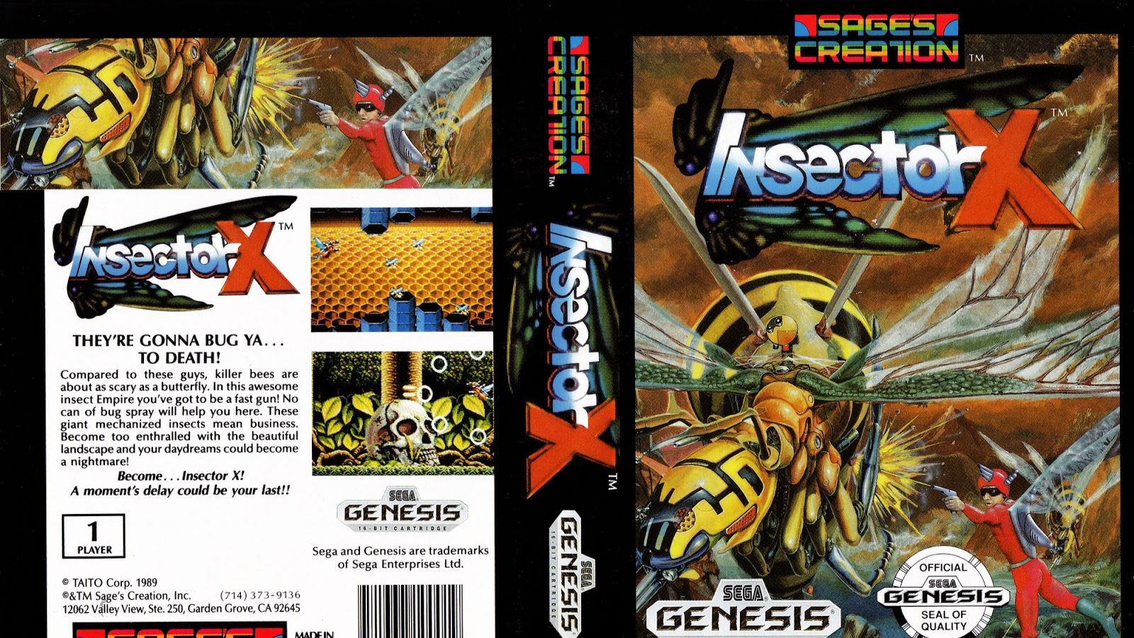 Insector X Genesis