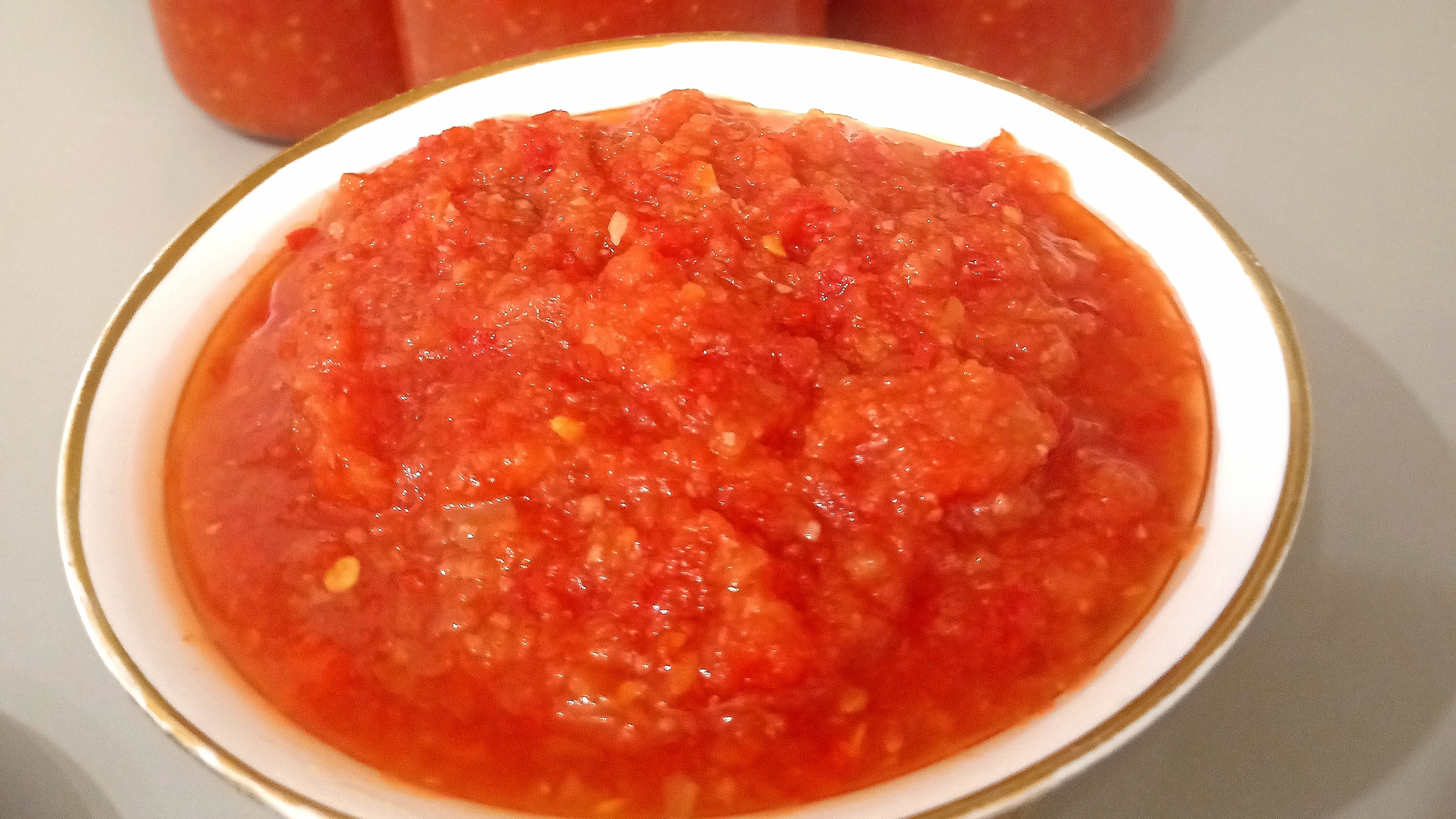 Яблочная аджика