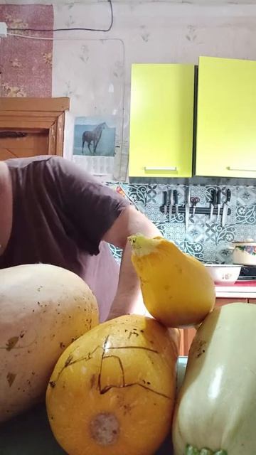 Распаковка с нашего огорода