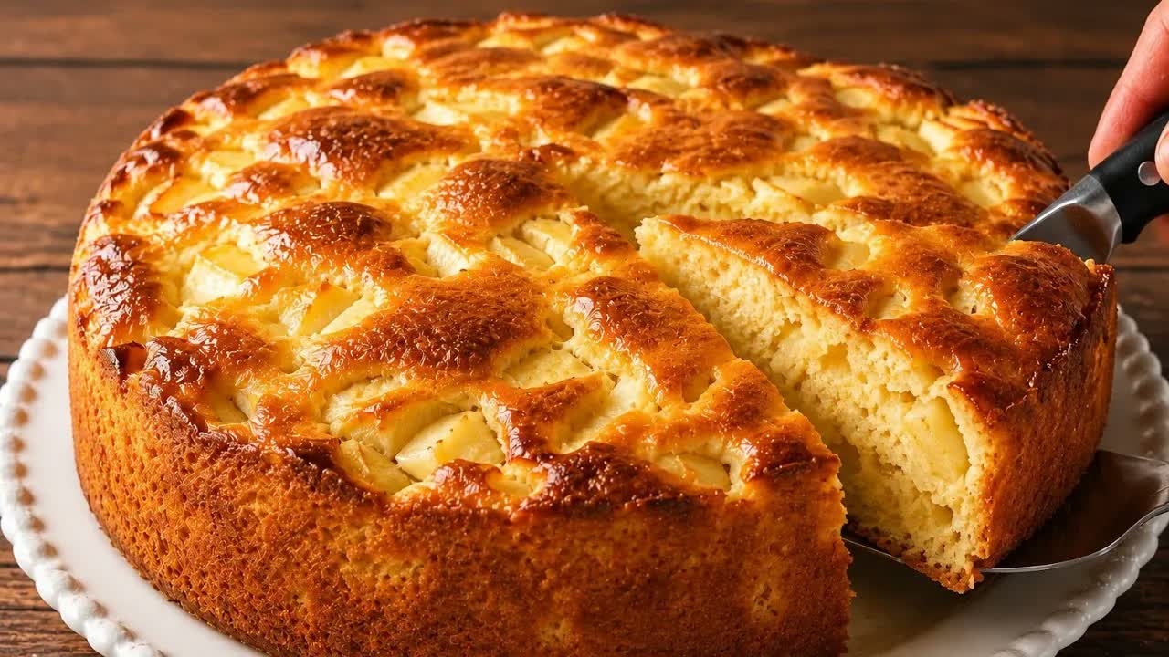 Пеките хоть Каждый деньВсе смешал и в духовку! Самый вкусный Быстрый и Бюджетный Яблочный пирог!