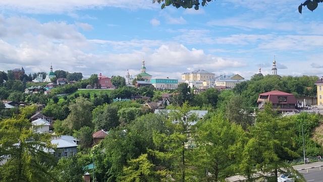 Южная панорама Владимира. Southern panorama of the city of Vladimir