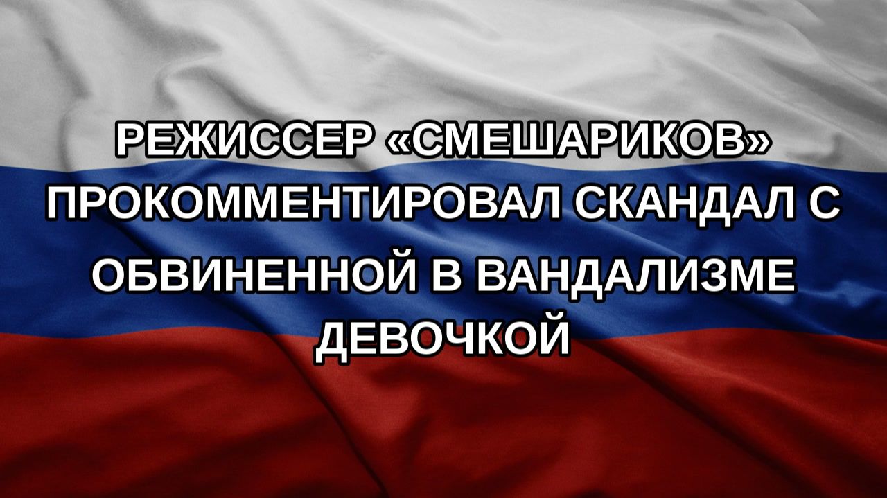 Режиссер Смешариков прокомментировал скандал с обвиненной в вандализме девочкой