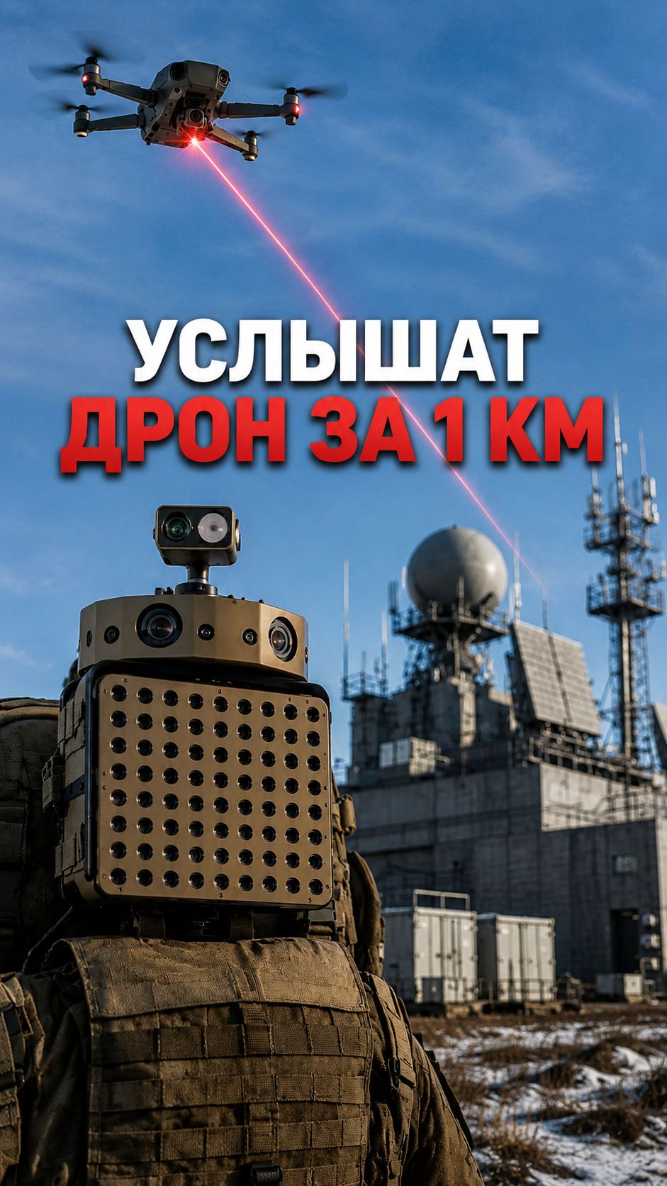 Дроны будут сбивать звуком и лазером