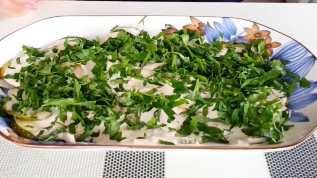 Закуска из кабачков