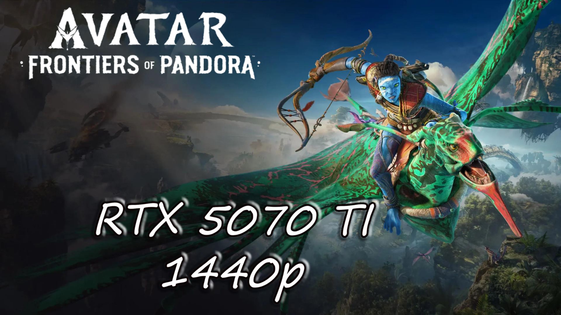 Avatar: Frontiers Of Pandora - Геймплей, тест, начало игры. RTX 5070 Ti + I9-11900k