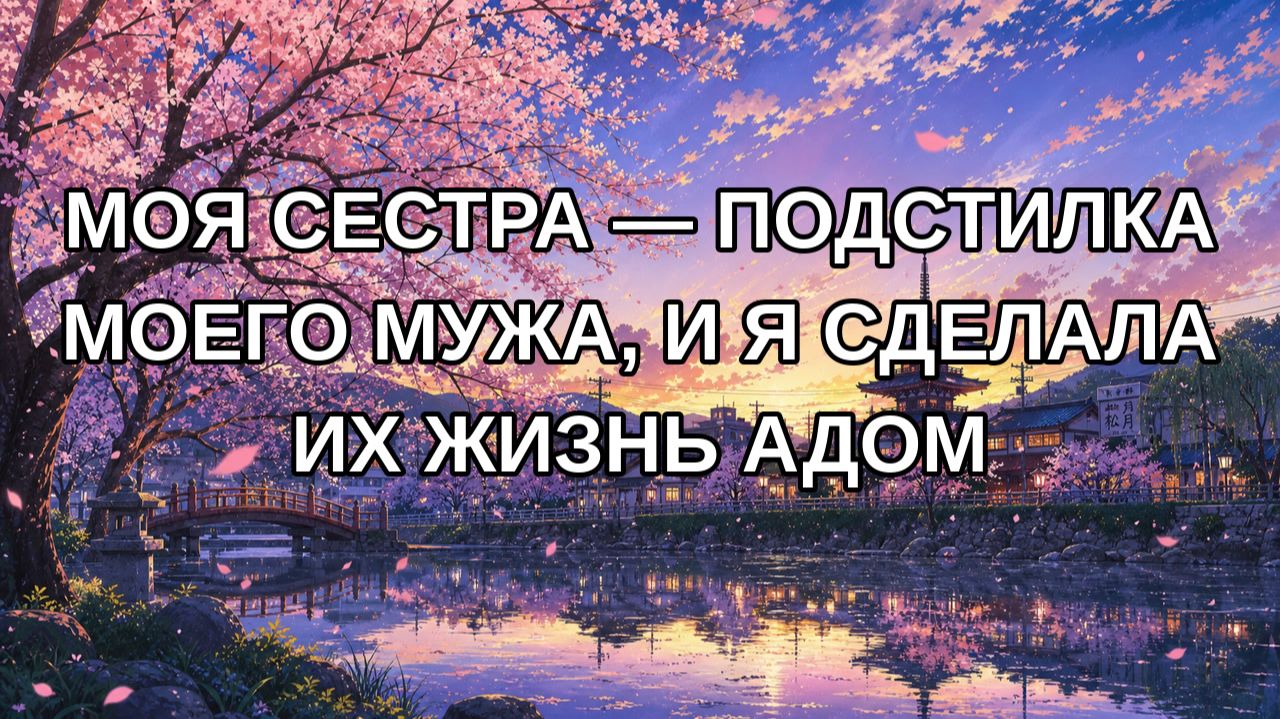 МОЯ СЕСТРА  ПОДСТИЛКА МОЕГО МУЖА И Я СДЕЛАЛА ИХ ЖИЗНЬ АДОМ