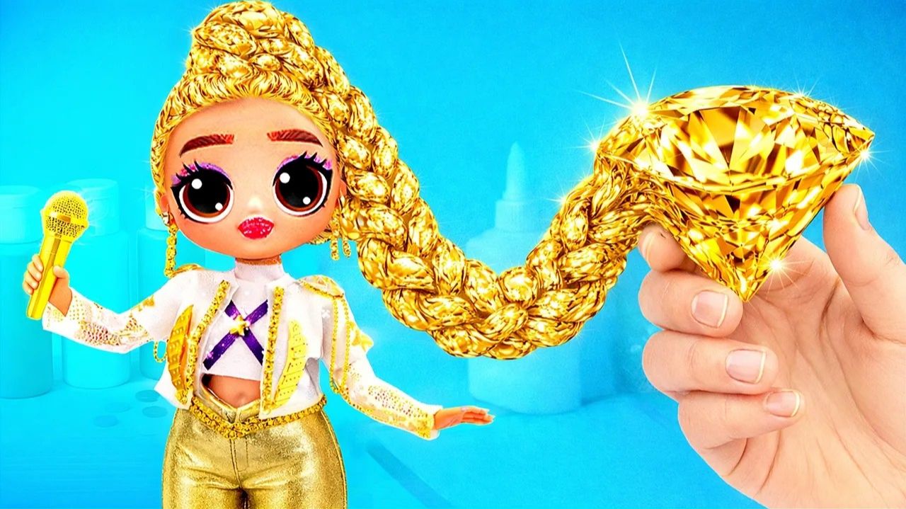 Золотой рубиновый и бриллиантовый дома для Хантрикс!