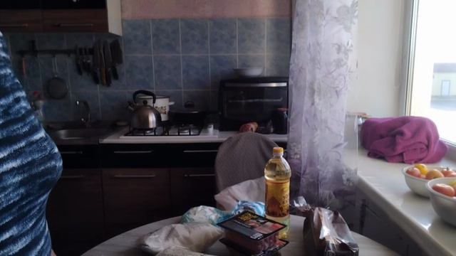 Жизнь пенсионеров.Обед.Покупки.