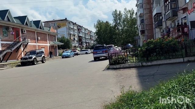Прогулка по Биробиджану. Район Дом Быта 2026г