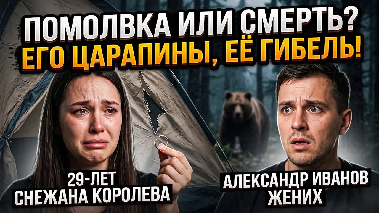 Снежана Королева погибла в палатке: почему жених бросил невесту медведю?