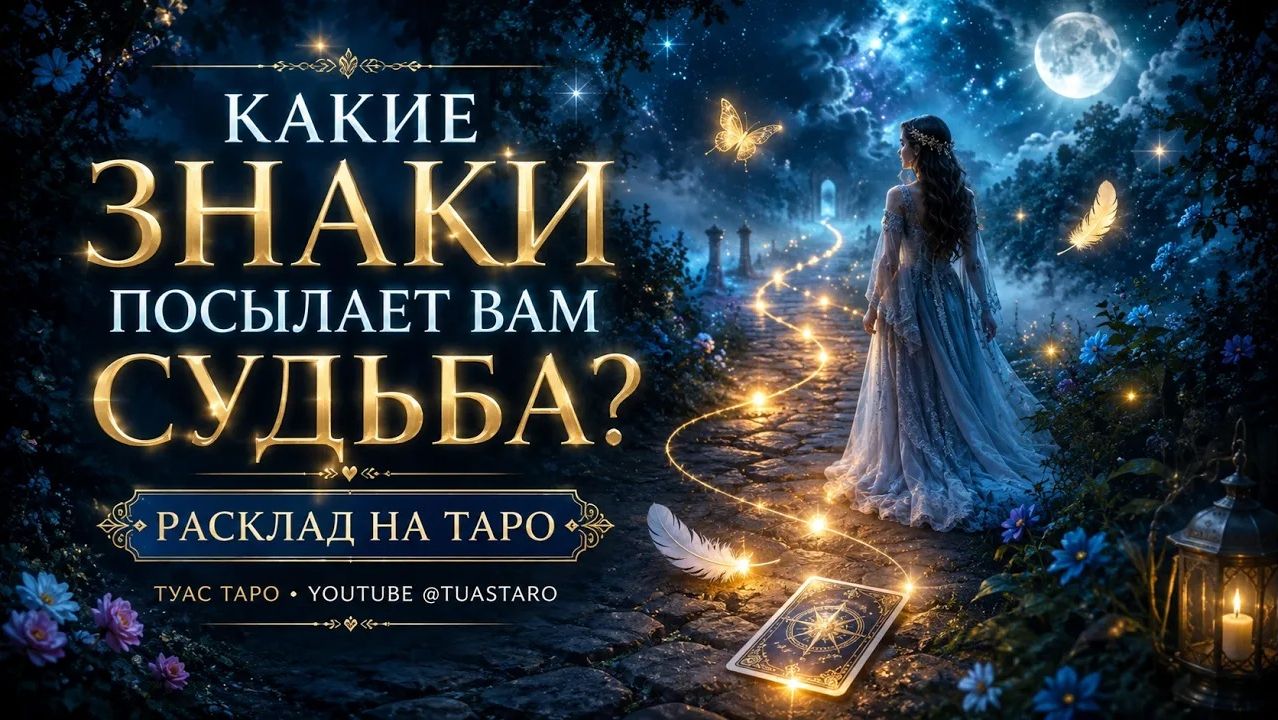 ВАМ ИДУТ ЗНАКИ ВЫ ИХ ЗАМЕЧАЕТЕ?  Послание судьбы  Таро расклад