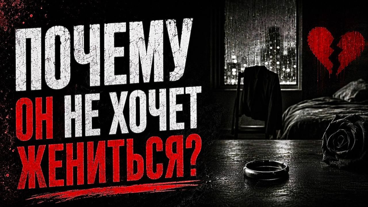 Почему мужчины больше не хотят жениться? Причина не в том что они разлюбили