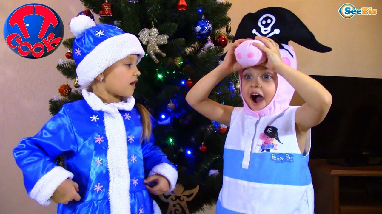 Christmas Challenge for Kids - Yaroslava Челлендж Видео для детей Tiki Taki