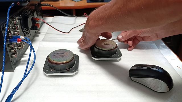 Проверка динамиков YAMAHA JA-0525