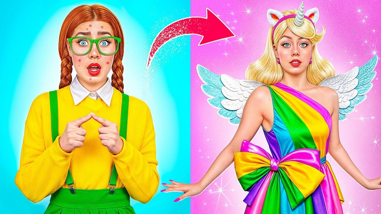 Одевайтесь Чтобы Впечатлить  От Ботанши до Популярной Челлендж от Multi DO Girls
