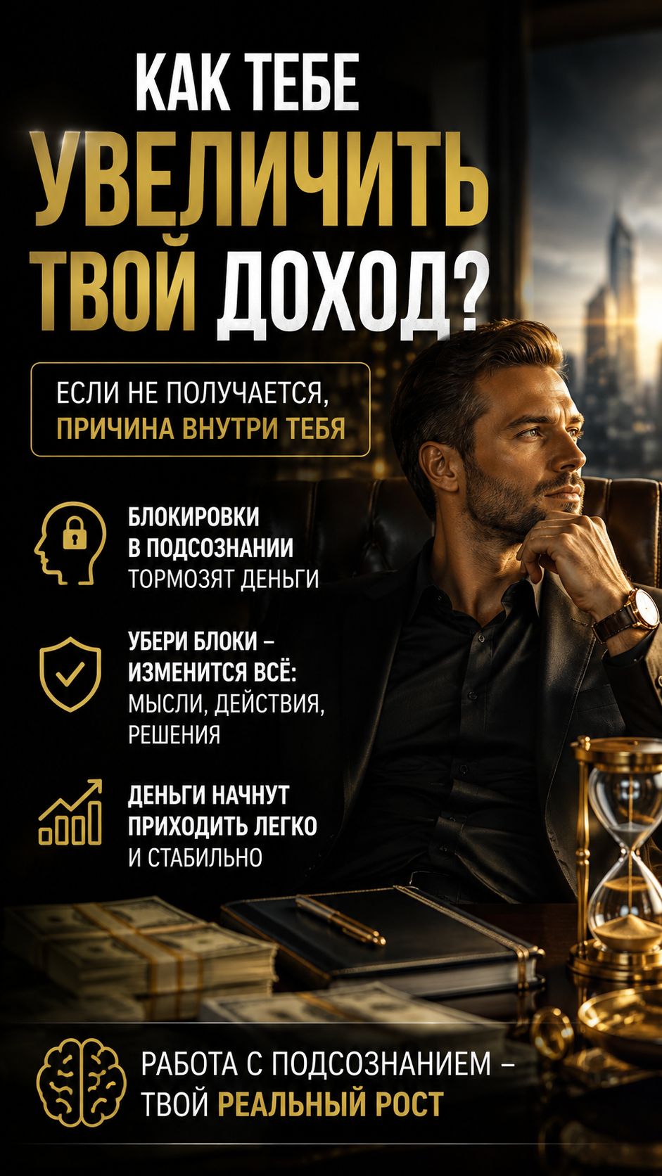 Почему тренинги не помогают тебе зарабатывать больше