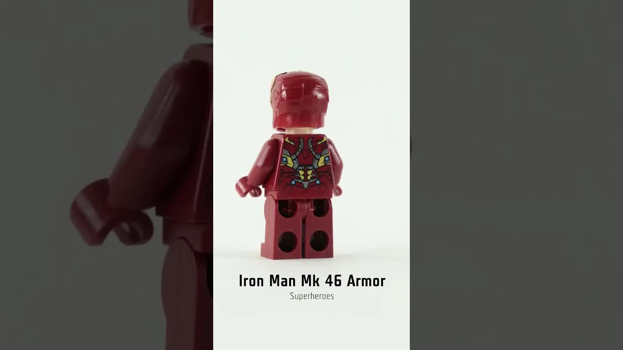 Минифигурка LEGO Железный человек: броня Mark 46