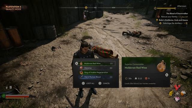 The Blood of Dawnwalker  Console Footage