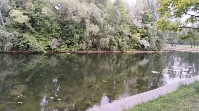 Вечерний парк Дружба на Речном