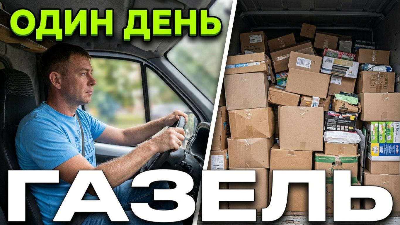 Один день с вадителем газели