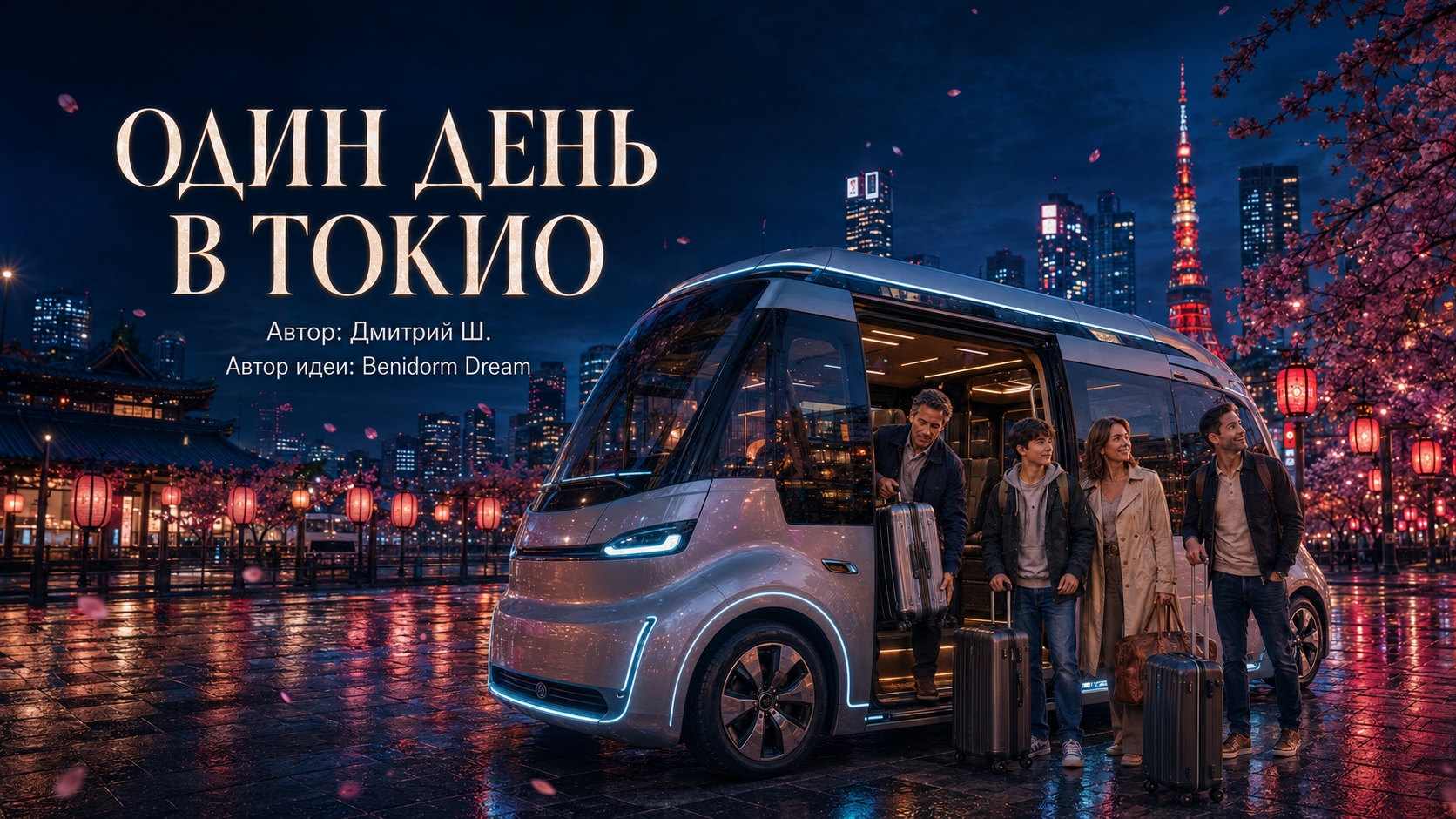 Один день в Токио — песня о семейном путешествии | Дмитрий Ш. | Benidorm Dream
