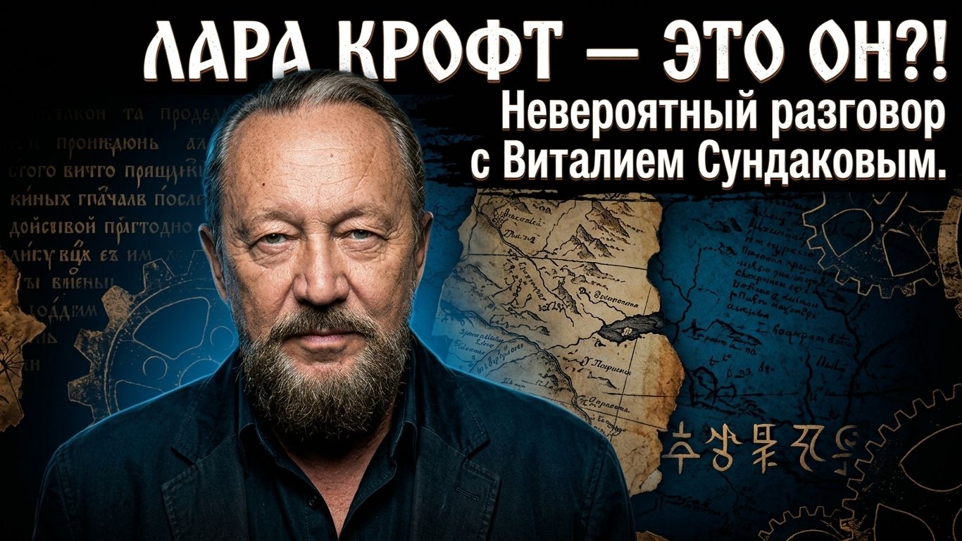 Лара Крофт  это он?! Невероятный разговор с Виталием Сундаковым.