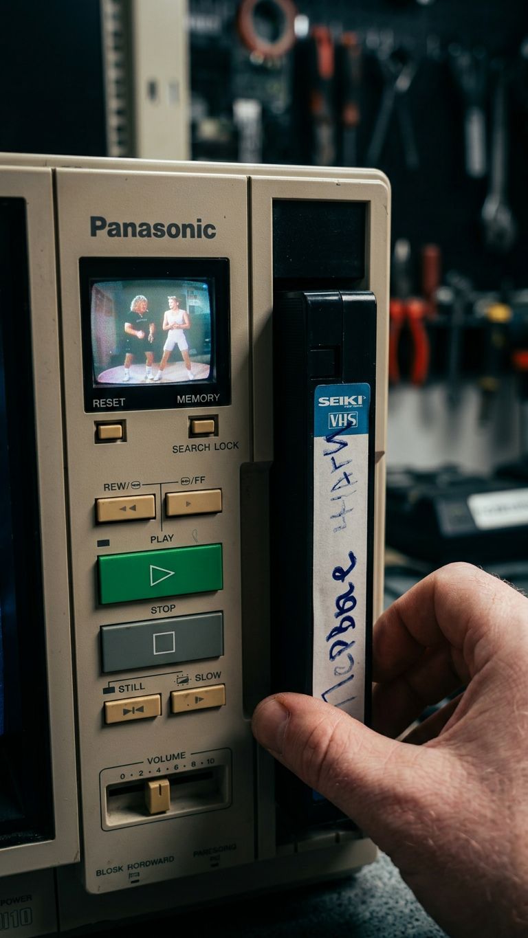 Телевизор-видеомагнитофон Panasonic