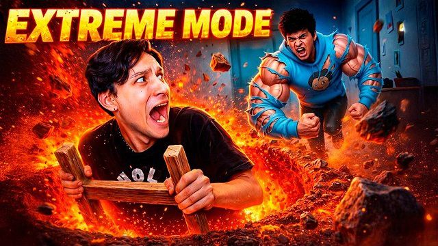 ЭКСТРЕМАЛЬНЫЙ ПОБЕГ ЧЕРЕЗ СЕКРЕТНЫЙ ТОННЕЛЬ! ПОБЕГ ОТ БЛОГЕРА