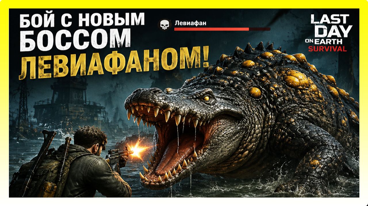 БОЙ С НОВЫМ БОССОМ ЛЕВИАФАНОМ! НАГРАДА ЗА УБИЙСТВО ЛЕВИАФАНА  Last Day on Earth: Survival