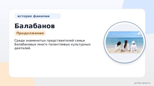 Узнайте все о фамилии Балабанов: происхождение история и значение а также как правильно склонять