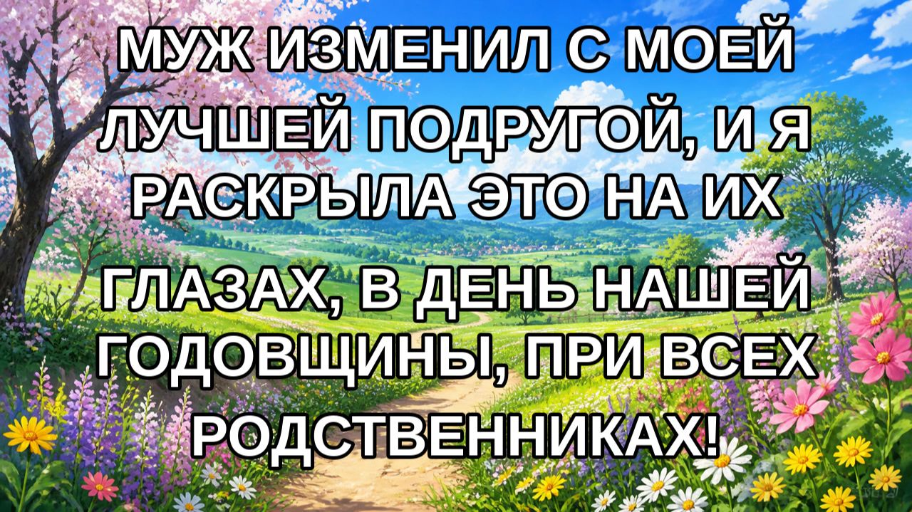 Муж изменил с моей лучшей подругой и я раскрыла это на их глазах в день нашей годовщины при все