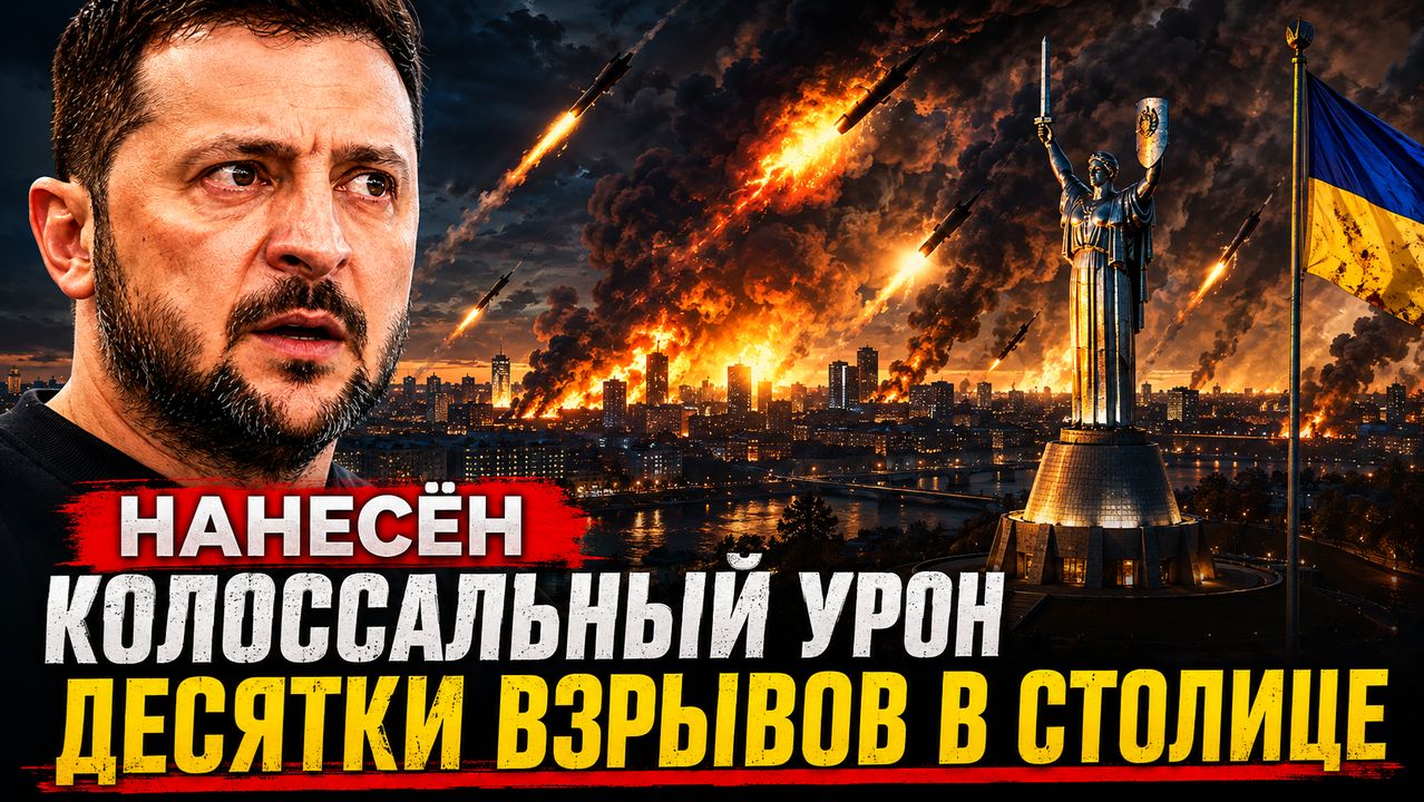 ❗️Нанесён колоссальный урон - десятки взрывов в столице