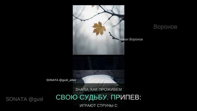 Душа моя стихи Германа Воронова