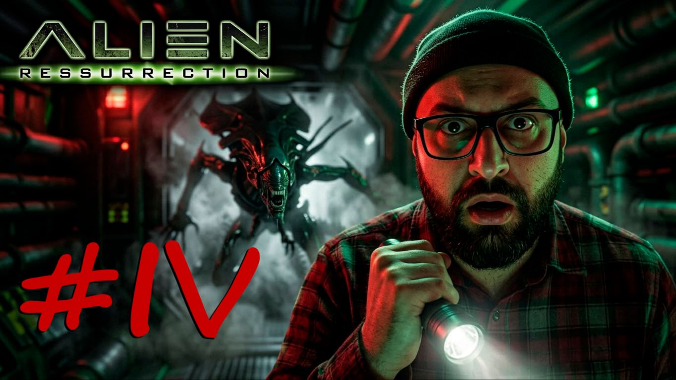 Проходим  Alien Resurrection  PS  2000   IV