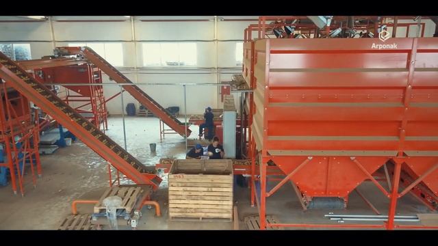 Комплекс по сортировке и упаковке картофеля в Ставрополье от Агропак