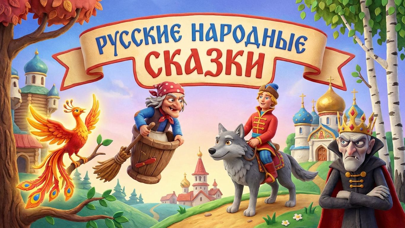 Русские народные сказки ауди прослушкаМультики для детей