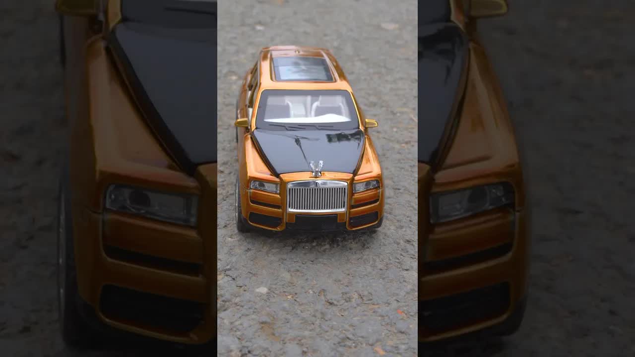 Работа с 24-каратным золотом для моего Rolls-Royce Cullinan