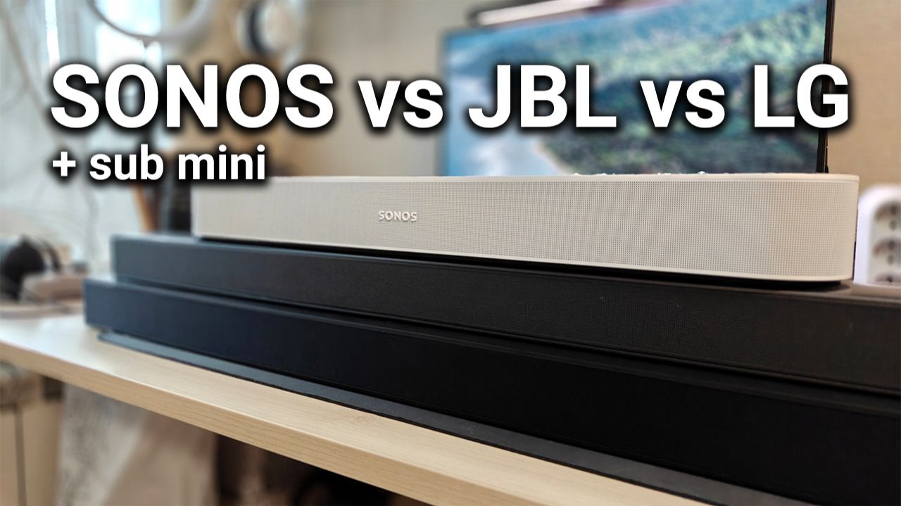 Сравнение звука JBL Deep Bass vs Sonos Beam  Sub Mini vs LG S80TR