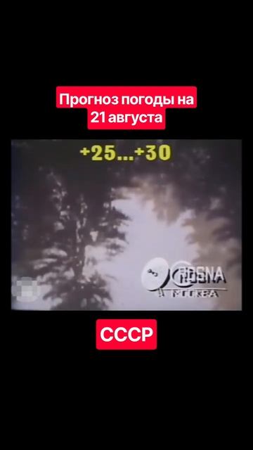 #Прогнозпогоды 21 августа #ссср #советскоетелевидение #ретро #история #новости #ностальгия #детство