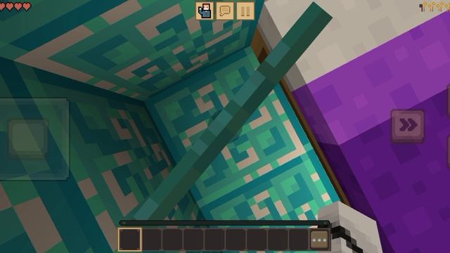 я прожил в зимней деревне 100 дней Minecraft