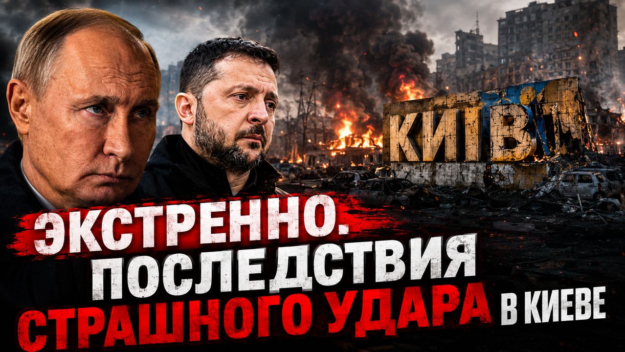 ЭКСТРЕННО. Последствия страшного удара в Киеве