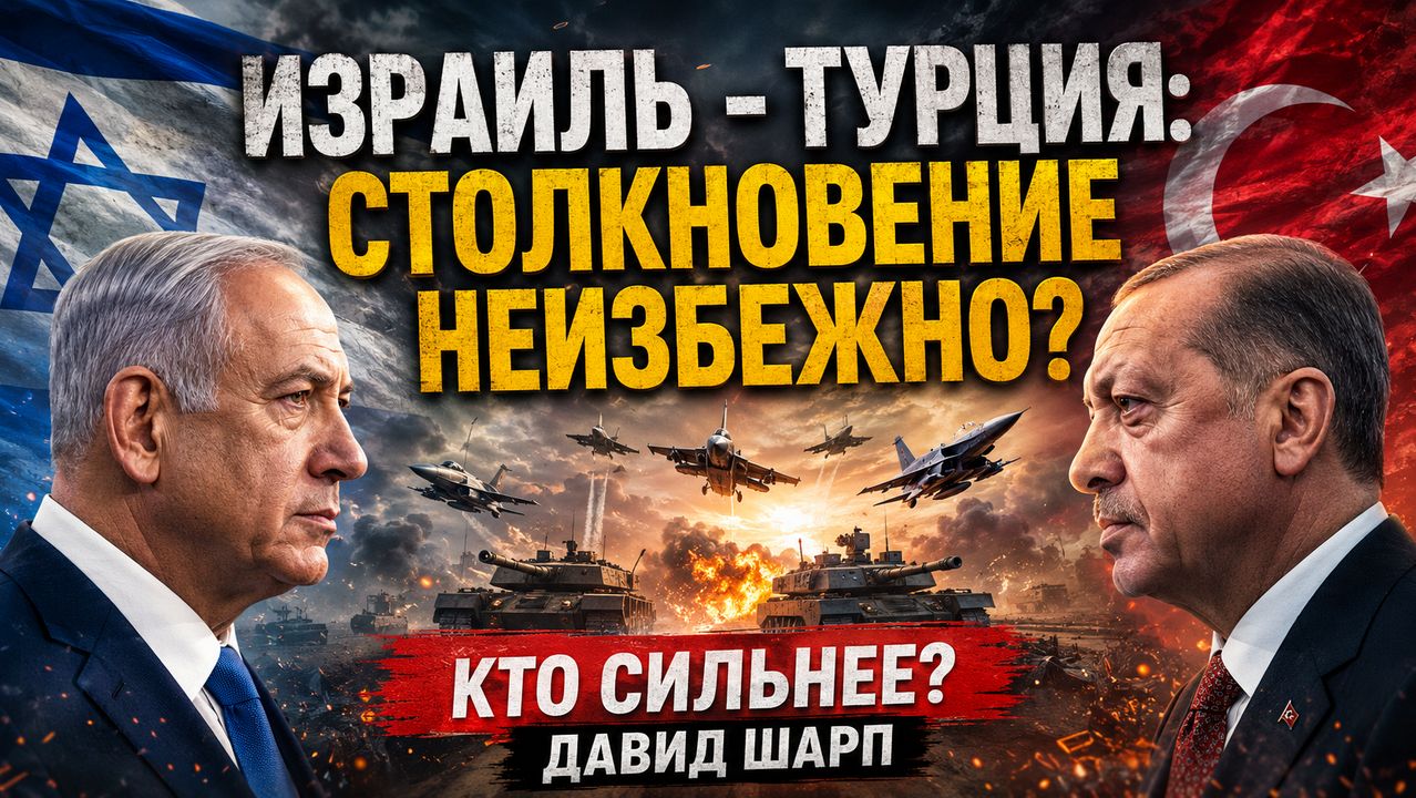 Израиль - Турция столкновение неизбежно Кто сильнее Давид Шарп