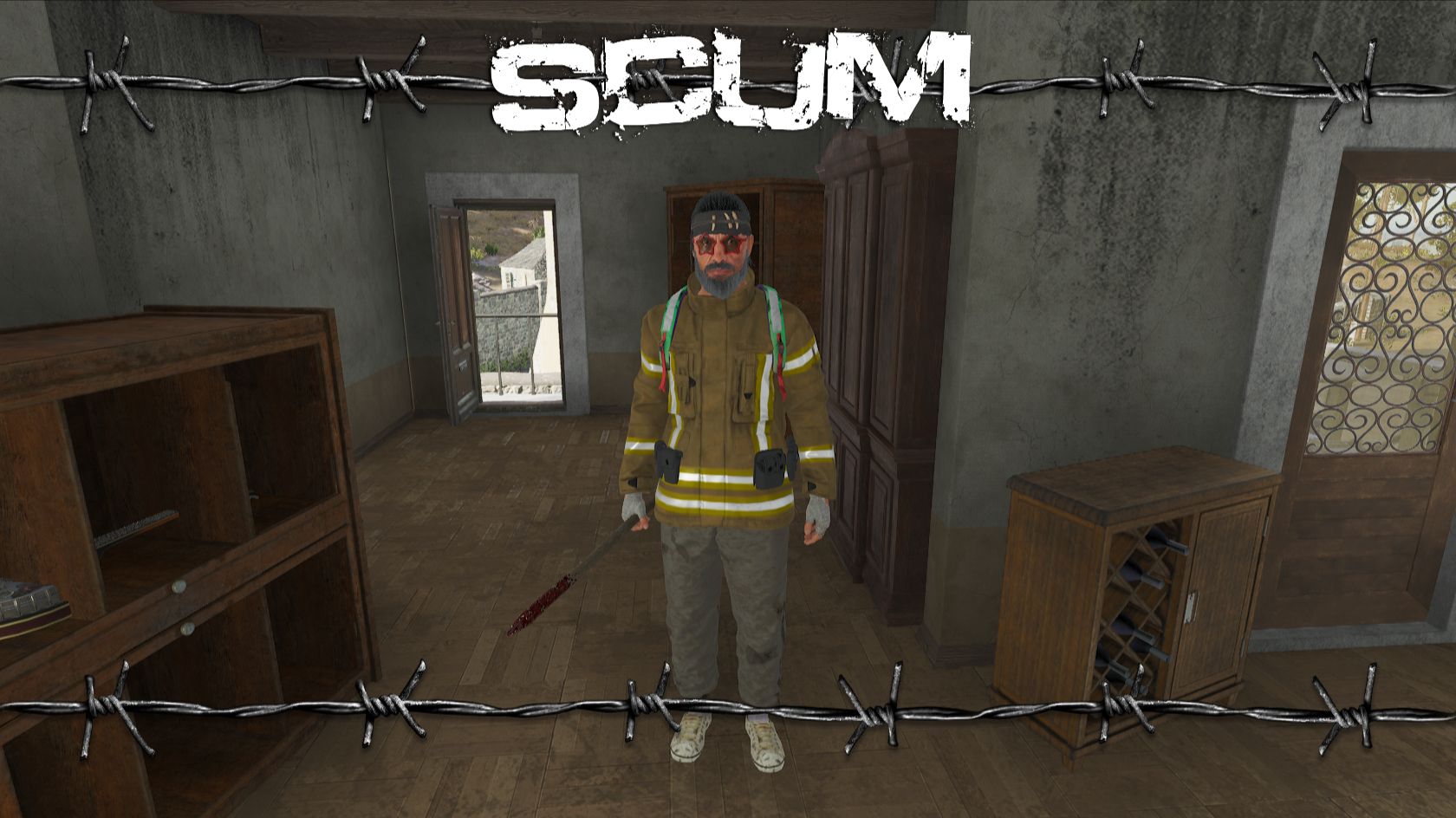 SCUM  34 Хардкорное выживание Опять начинаю с нуля.