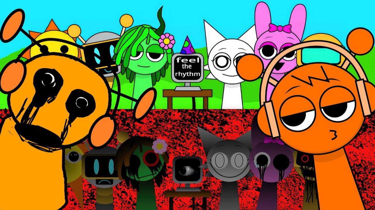 Incredibox Sprunked но это Sprunki новый дизайн новые звуки