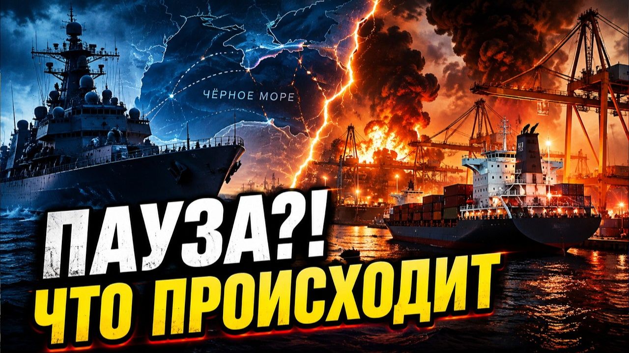 Россия НЕ ПОВЕЛАСЬ на паузу кто на самом деле попросил передышку в Чёрном море