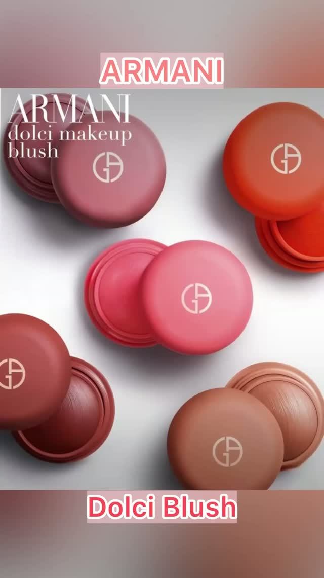 Новые румяна Armani Dolci Blush