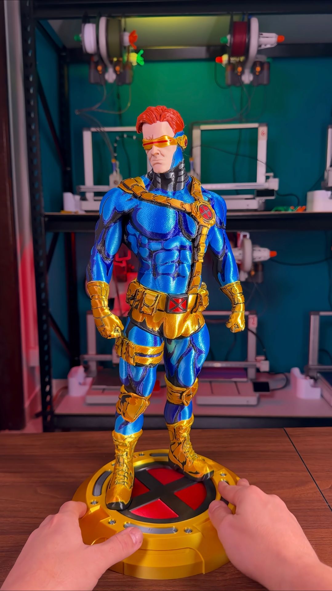 ЦИКЛОП  ЛЮДИ ИКС  X-MEN  MARVEL  3D принт