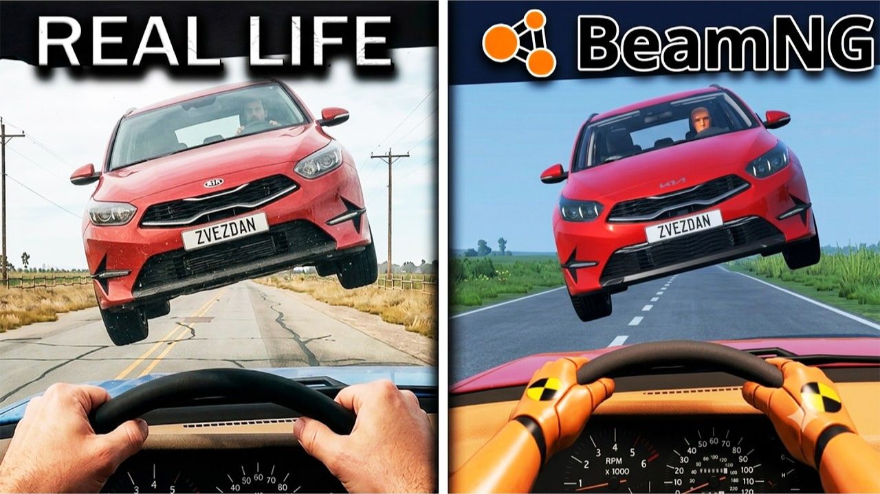 Реальные аварии против BeamNG.drive   Выпуск 5  BeamNG Мультики
